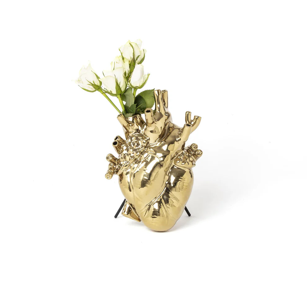 Vaso d'oro Love in Bloom