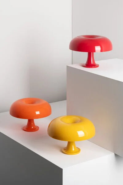 Lampada da tavolo Nessino, arancione
